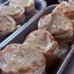 Tournedos de Porc & Bacon à la Grecque (4x120g)